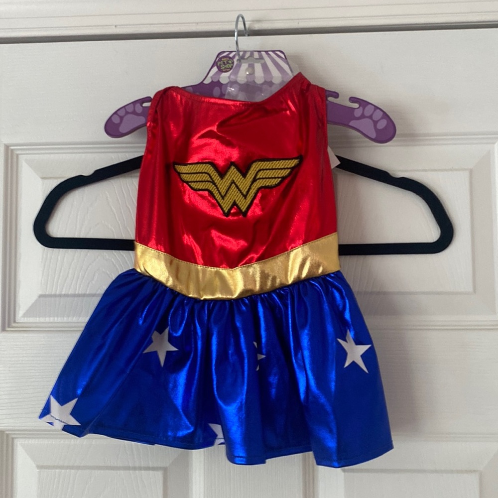 Dog Wonder Woman costume NWT